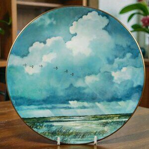 Vintage Royal Doulton Eric Sloane “Marshlands” Plate 1981 | Limited Edition
